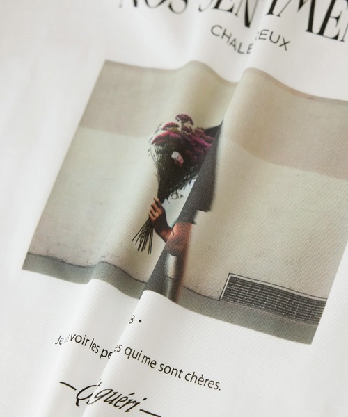 ROPE' PICNIC(ロペピクニック)の「【UVカット・洗濯機OK・接触冷感】RENUアソートフォトTシャツ/リンクコーデ・新色追加(Tシャツ/カットソー・レディース・ブラック/ホワイト/ホワイト系その他2/ホワイト系その他4/ブラック系その他・38)」の10枚目の写真