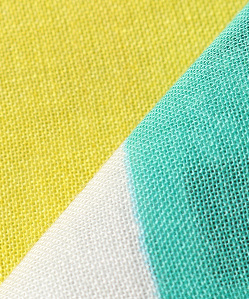 SUBLIME(サブライム)の「【SUBLiME/サブライム】 PATTERN BIG SCARF / パターンビックスカーフ(バンダナ/スカーフ・メンズ・ネイビー/ベージュ/イエロー/ブルー系その他/ブラウン・FREE)」の12枚目の写真