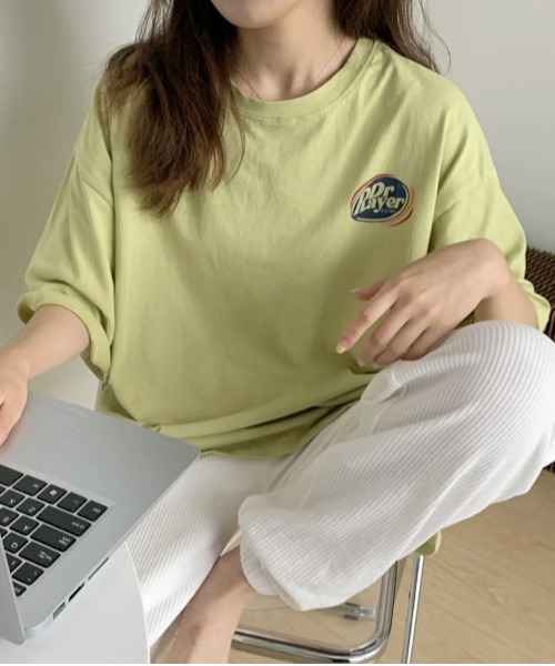 MASHIRO(マシロ)の「【MASHIRO】カラーBIGTシャツ Dr Player(MA/EK107)(Tシャツ/カットソー・メンズ・ブラック/パープル/ホワイト/グリーン・FREE)」の15枚目の写真