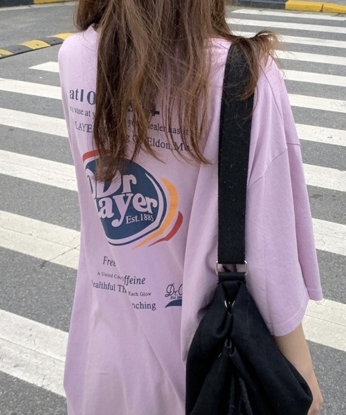 MASHIRO(マシロ)の「【MASHIRO】カラーBIGTシャツ Dr Player(MA/EK107)(Tシャツ/カットソー・メンズ・ブラック/パープル/ホワイト/グリーン・FREE)」の8枚目の写真