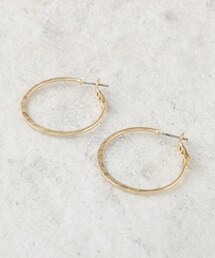 メタルフープピアス