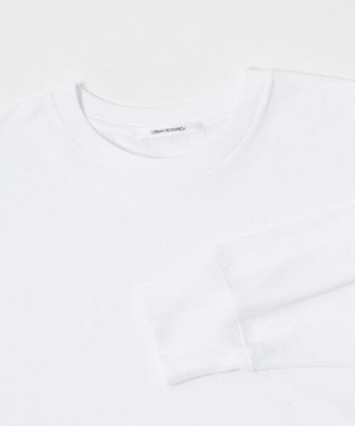 URBAN RESEARCH（アーバンリサーチ）の「コットンロングスリーブカットソー（Tシャツ/カットソー・レディース・オフホワイト・FREE）」の7枚目の写真