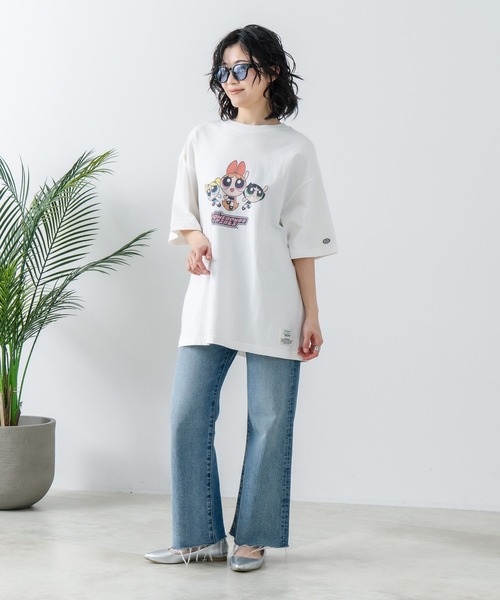 DISCUS(ディスカス)の「【DISCUS/ディスカス】THE POWERPUFF GIRLS/パワーパフ ガールズ プリントTシャツ(Tシャツ/カットソー・レディース・ホワイト系その他2/ブラック系その他/ブラック系その他2/ホワイト系その他・MEDIUM/LARGE)」の14枚目の写真