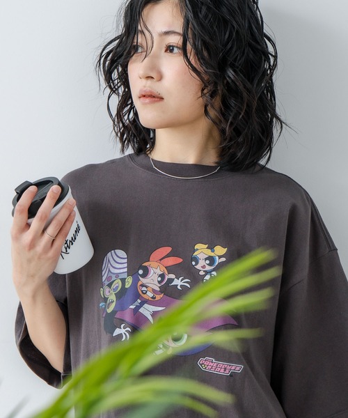 DISCUS(ディスカス)の「【DISCUS/ディスカス】THE POWERPUFF GIRLS/パワーパフ ガールズ プリントTシャツ(Tシャツ/カットソー・レディース・ホワイト系その他2/ブラック系その他/ブラック系その他2/ホワイト系その他・MEDIUM/LARGE)」の22枚目の写真