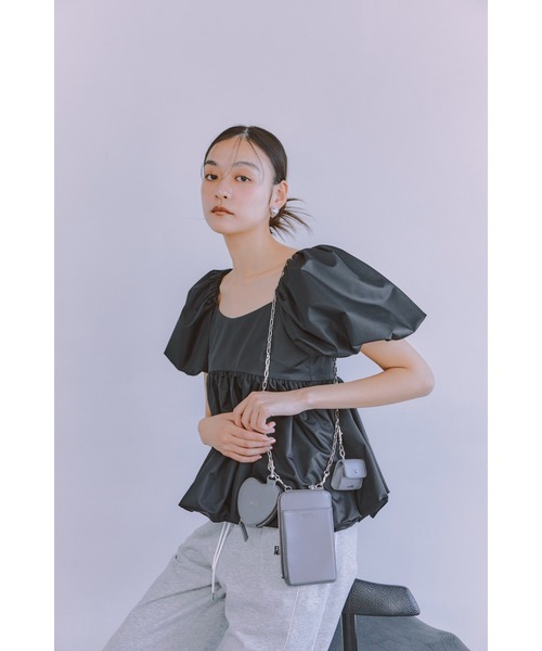 FURFUR(ファーファー)の「【ZOZO限定】AirPodsケース付き3SETマルチショルダー(ショルダーバッグ・レディース・ゴールド/チャコールグレー/スカイブルー/ピンク/ブラウン・FREE)」の11枚目の写真
