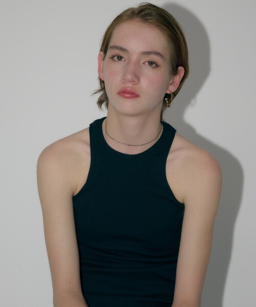and cloud（アンドクラウド）の「Hoop Tail Pearl Pierce / Single（ピアス（片耳用）・レディース・シルバー/イエローゴールド・FREE）」の6枚目の写真