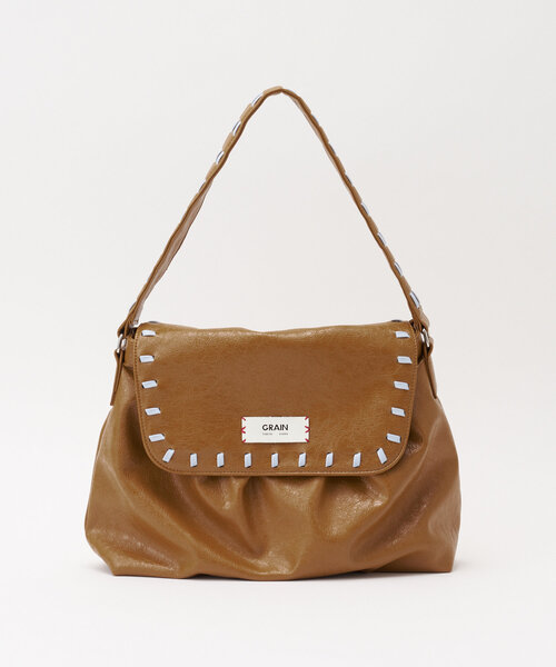 GRAIN（グレイン）の「【GRAIN/グレイン】ヴィンテージステッチボストンバッグ（ボストンバッグ・レディース・レッド/ブラウン/ネイビー/ブラック・FREE）」の22枚目の写真