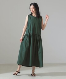 【美品♡クリーニング済】Demi-Luxe BEAMS　ワンピース　グリーン　M Demi-Luxe BEAMS (Demi-Luxe BEAMS) [Special order] MARIHA