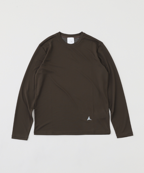 ROA(ロア)の「ROA / ロア FIREFLIES LONGSLEEVE RBMW0388WO19(Tシャツ/カットソー・メンズ・ブラウン・SMALL)」の1枚目の写真