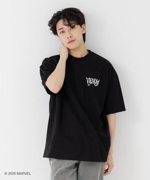 MARVEL（マーベル）の「〈ヴェノム〉半袖Tシャツ（Tシャツ/カットソー・メンズ・ブラック・S/M/L）」の14枚目の写真