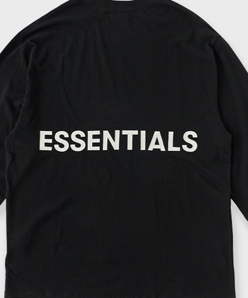 FOG ESSENTIALS（エフオージーエッセンシャルズ）の「FOG ESSENTIALS/エッセンシャルズ FOG BACK LOGO LS TEE ロゴロンT オーバーサイズ ビックシルエット バックロゴ 秋服 冬服（Tシャツ/カットソー・メンズ・グレー・S/M/L）」の6枚目の写真
