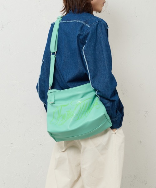 ★ ★Ruched Shoulder Bag 2WAY ショルダーバッグ セール】 【Lee別注】ポケットショルダーバッグ （ショルダー