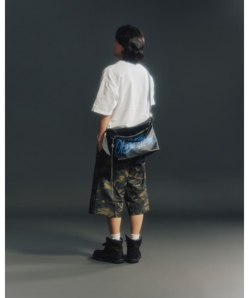 FTW（エフティダブリュー）の「2way Script Shoulder Bag（ショルダーバッグ・レディース・ホワイト/グリーン/ブラック・FREE）」の18枚目の写真