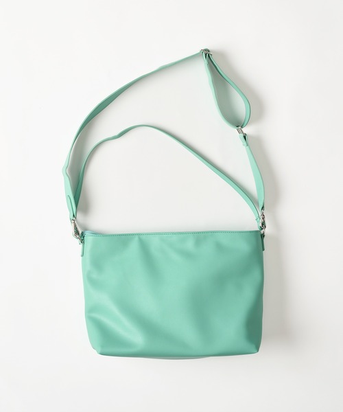 FTW（エフティダブリュー）の「2way Script Shoulder Bag（ショルダーバッグ・レディース・ホワイト/グリーン/ブラック・FREE）」の7枚目の写真