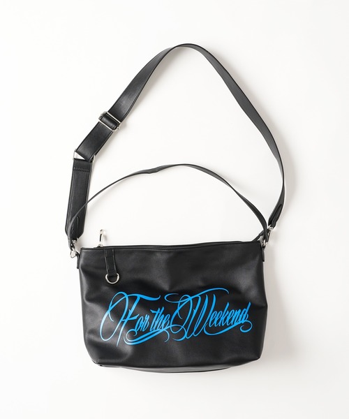 FTW（エフティダブリュー）の「2way Script Shoulder Bag（ショルダーバッグ・レディース・ホワイト/グリーン/ブラック・FREE）」の8枚目の写真