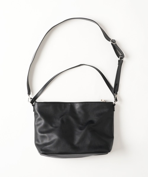 FTW（エフティダブリュー）の「2way Script Shoulder Bag（ショルダーバッグ・レディース・ホワイト/グリーン/ブラック・FREE）」の9枚目の写真