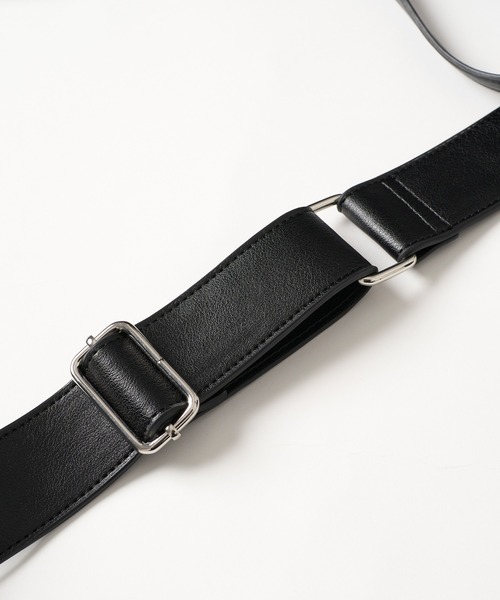 FTW（エフティダブリュー）の「2way Script Shoulder Bag（ショルダーバッグ・レディース・ホワイト/グリーン/ブラック・FREE）」の12枚目の写真