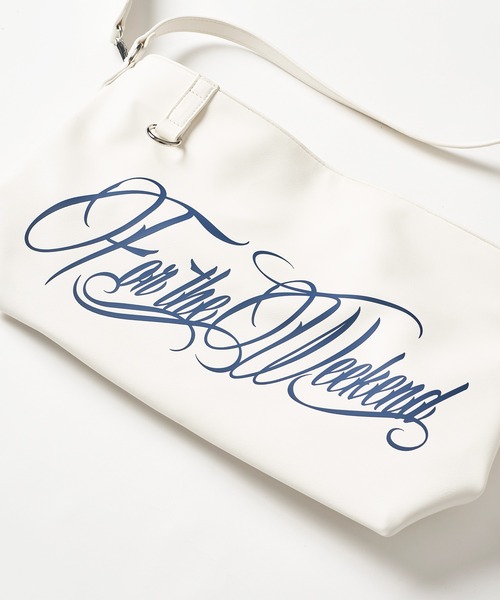 FTW（エフティダブリュー）の「2way Script Shoulder Bag（ショルダーバッグ・レディース・ホワイト/グリーン/ブラック・FREE）」の15枚目の写真