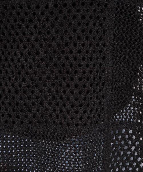 Cutie Blonde（キューティーブロンド）の「柄コード刺繍アソート メッシュ2WAYカーデ（カーディガン/ボレロ・レディース・ブルー系2/ブラック系1/ホワイト系1・04/03/02/01）」の17枚目の写真