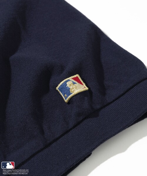 MLB(メジャーリーグベースボール)の「FREAK’S STORE/フリークスストア MLB ワンポイント ポロシャツ(ポロシャツ・メンズ・ブラック/ネイビー/ブラウン/ホワイト・LARGE/MEDIUM)」の13枚目の写真