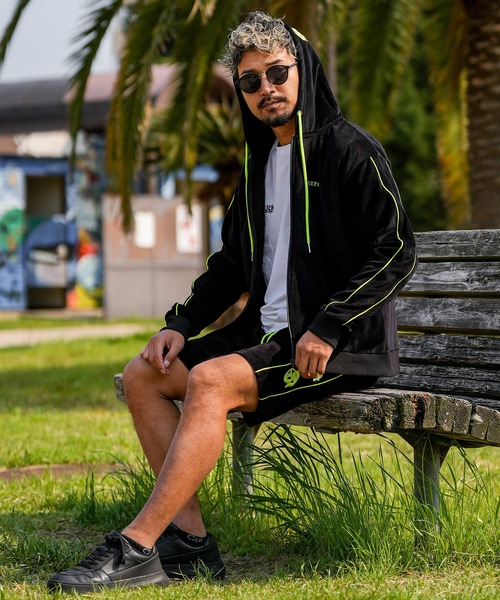 adamsJUGGLER(アダムスジャグラー)の「RTEGO.Eパイルショートパンツ(その他パンツ・メンズ・ブラック/ホワイト・S/M/L/XL)」の7枚目の写真