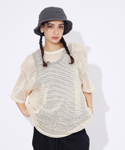 Dickies(ディッキーズ)の「【DICKIES / ディッキーズ】コットンバケットハット / コットン / バケハ / ヴィンテージ調(ハット・レディース・ブルー/アイボリー/ブラック/ブラウン/グリーン・フリー)」の12枚目の写真