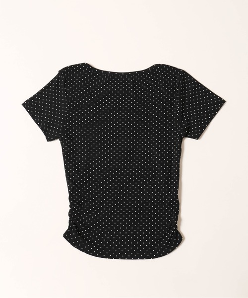 PHILLY(フィリー)の「ドットコンパクトT(Tシャツ/カットソー・レディース・ブラック/ホワイト・FREE)」の19枚目の写真