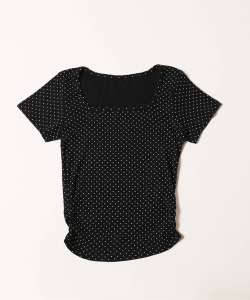 PHILLY(フィリー)の「ドットコンパクトT(Tシャツ/カットソー・レディース・ブラック/ホワイト・FREE)」の15枚目の写真