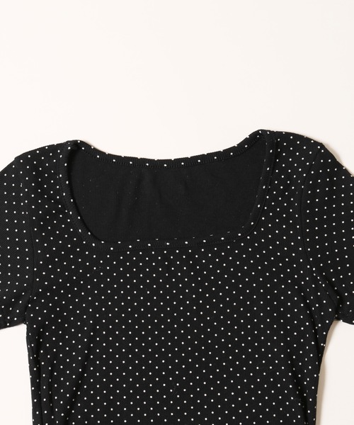 PHILLY(フィリー)の「ドットコンパクトT(Tシャツ/カットソー・レディース・ブラック/ホワイト・FREE)」の16枚目の写真