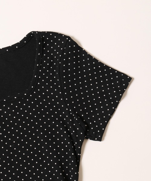 PHILLY(フィリー)の「ドットコンパクトT(Tシャツ/カットソー・レディース・ブラック/ホワイト・FREE)」の17枚目の写真