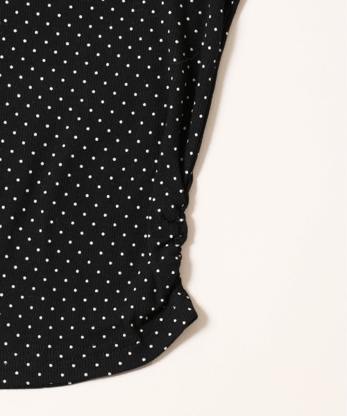 PHILLY(フィリー)の「ドットコンパクトT(Tシャツ/カットソー・レディース・ブラック/ホワイト・FREE)」の18枚目の写真