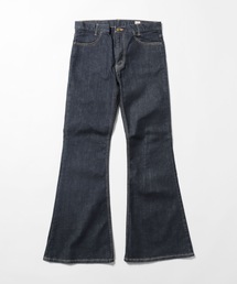 Y&O ヤングアンドオルセン　ダークグレー ワイドレッグデニム リー ローバック オーバーオール / IENSP – YOUNG & OLSEN The