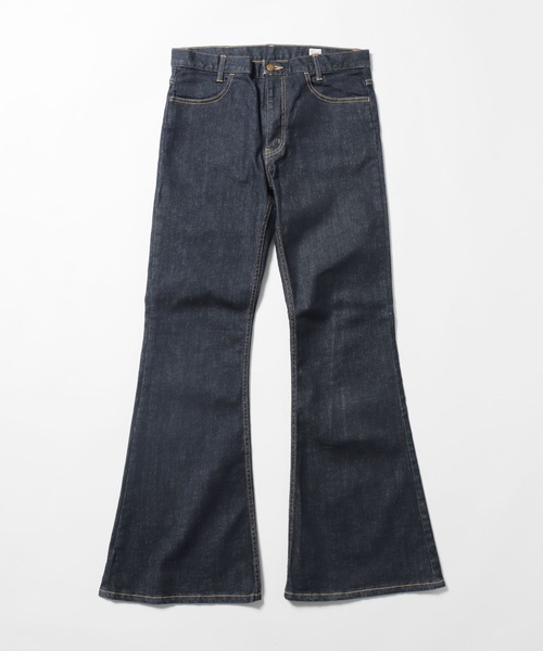 YOUNG&OLSEN The DRYGOODS STORE（ヤングアンドオルセン）の「YOUNG & OLSEN/ヤングアンドオルセン ORGANIC DENIM BIG BELLS デニムパンツ フレアパンツ（デニムパンツ・レディース・ブルー/ワンウォッシュ・28/30）」の2枚目の写真