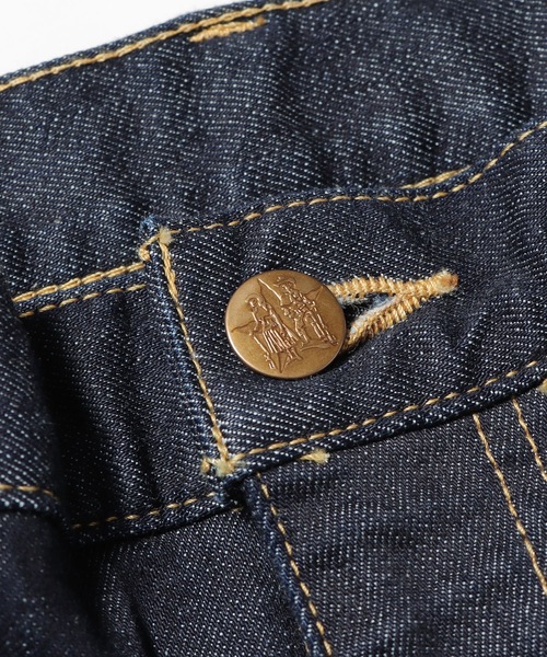 YOUNG&OLSEN The DRYGOODS STORE（ヤングアンドオルセン）の「YOUNG & OLSEN/ヤングアンドオルセン ORGANIC DENIM BIG BELLS デニムパンツ フレアパンツ（デニムパンツ・レディース・ブルー/ワンウォッシュ・28/30）」の11枚目の写真