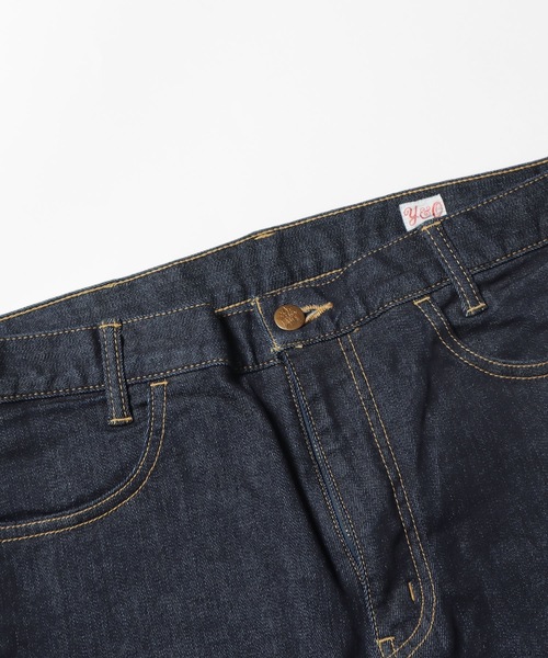 YOUNG&OLSEN The DRYGOODS STORE（ヤングアンドオルセン）の「YOUNG & OLSEN/ヤングアンドオルセン ORGANIC DENIM BIG BELLS デニムパンツ フレアパンツ（デニムパンツ・レディース・ブルー/ワンウォッシュ・28/30）」の12枚目の写真