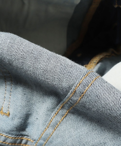 YOUNG&OLSEN The DRYGOODS STORE（ヤングアンドオルセン）の「YOUNG & OLSEN/ヤングアンドオルセン ORGANIC DENIM BIG BELLS デニムパンツ フレアパンツ（デニムパンツ・レディース・ブルー/ワンウォッシュ・28/30）」の3枚目の写真