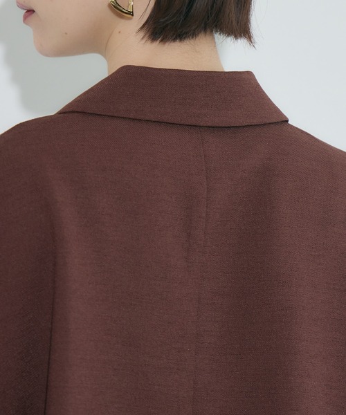 Paradise Picnic（パラダイスピクニック）の「cloche  コンパクトジャケット（テーラードジャケット・レディース・テラコッタ/ブラック/ベージュ・FREE）」の17枚目の写真