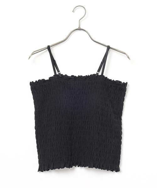 Honeys（ハニーズ）の「カップ付キャミソール（キャミソール・レディース・ブラック/ピンク/ホワイト/レッド・L/M/S）」の16枚目の写真