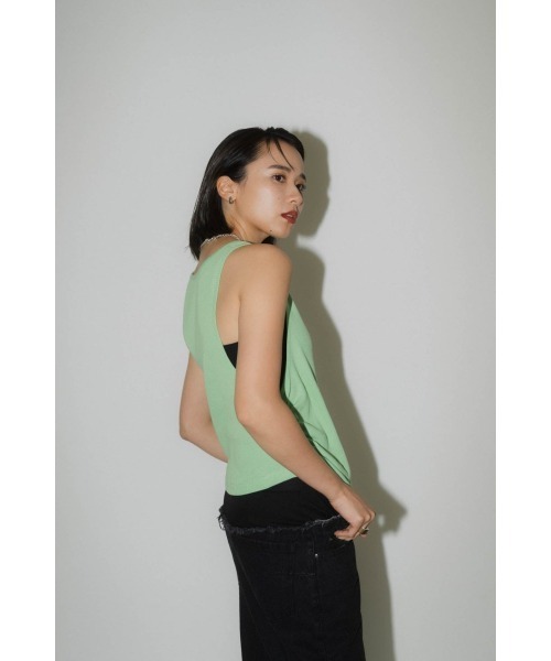 Knuth Marf（クヌースマーフ）の「many ways cut and sew（Tシャツ/カットソー・レディース・グリーン・FREE）」の5枚目の写真