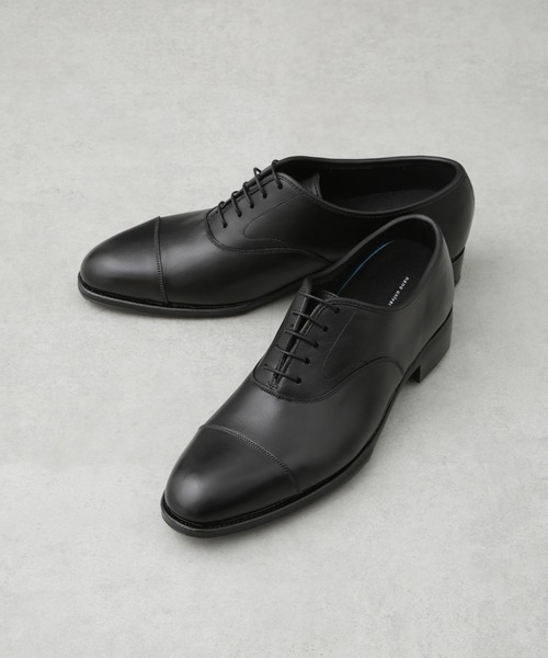 ナノユニバース ビジネスシューズ 25.0 Rain Comfort Shoes」ストレートチップドレスシューズ（ドレスシューズ