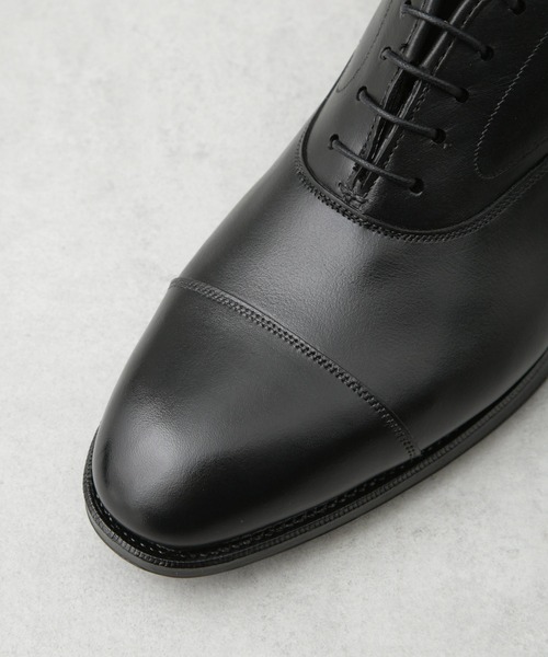 NANO universe(ナノユニバース)の「「Rain Comfort Shoes」ストレートチップドレスシューズ(ドレスシューズ・メンズ・ブラック・25/26/27/28)」の6枚目の写真