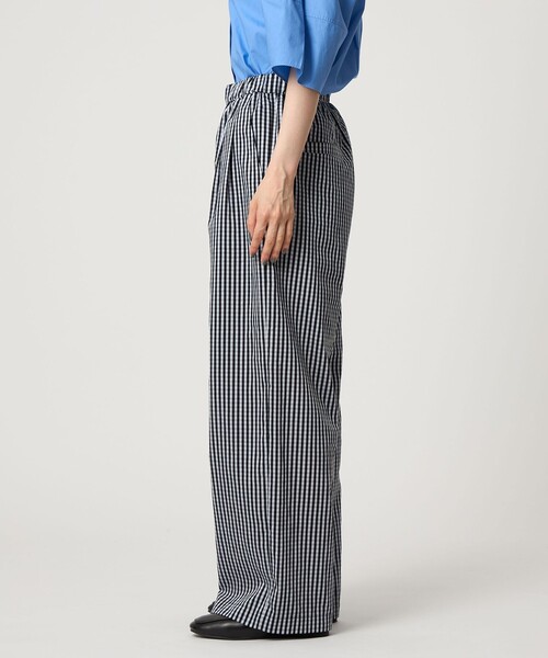 CITEN（シテン）の「＜CITEN＞ギンガムイージーパンツ（その他パンツ・レディース・ベージュ/その他1/ライトブルー・M/S）」の9枚目の写真