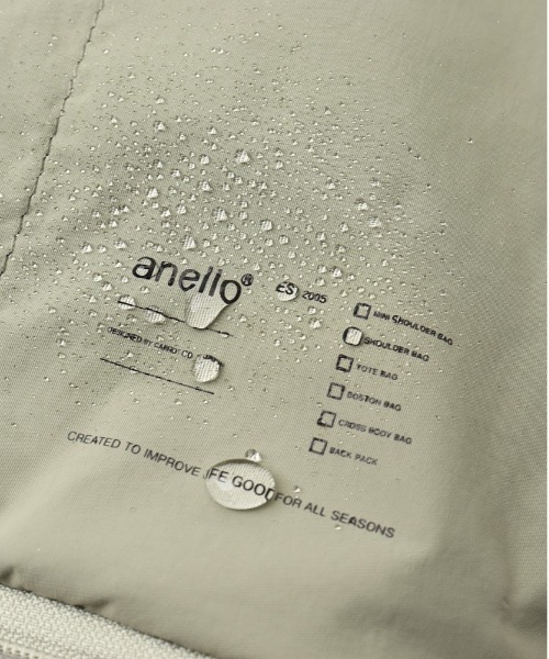 anello(アネロ)の「anello ガイド 拡張トート(トートバッグ・レディース・ネイビー/オリーブ/ブラック/ライトベージュ・FREE)」の15枚目の写真