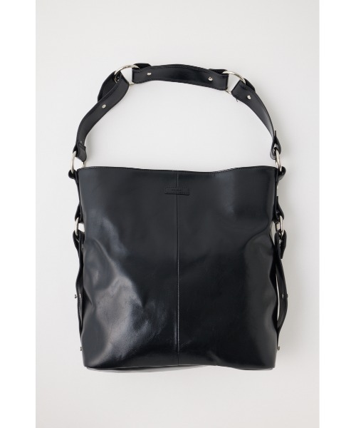 MOUSSY(マウジー)の「【EC・一部店舗限定】STUDS HANDLE ショルダーバッグ(ショルダーバッグ・レディース・ブラック・FREE)」の2枚目の写真