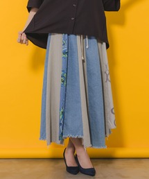 花柄」に該当するデニムスカートファッション通販 - ZOZOTOWN