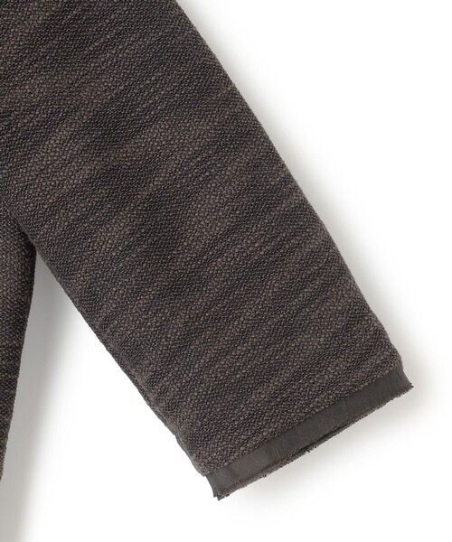 23区(ニジュウサンク)の「サマーツイード 7分袖 ジャケット(ノーカラージャケット・レディース・ダークブラウン系3/ベージュ系3/ブラック系・38/40)」の21枚目の写真