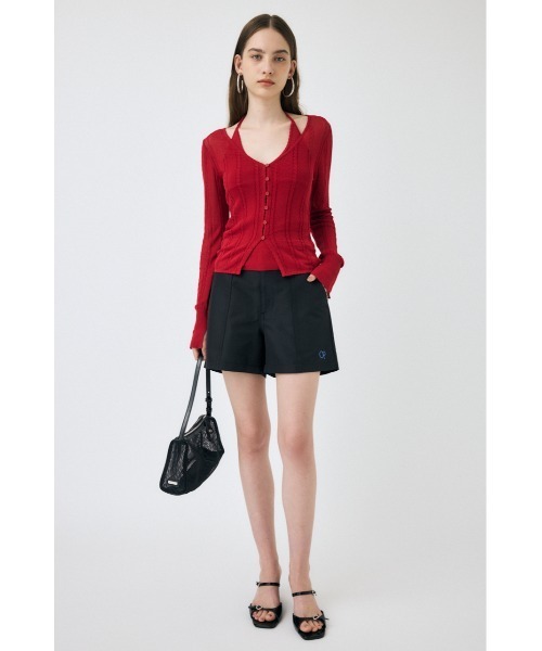 MOUSSY（マウジー）の「OP WATER SIDE ショーツ（その他パンツ・レディース・ブルー系その他/ブラック・FREE）」の8枚目の写真