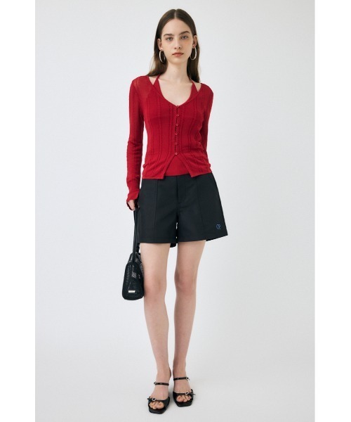 MOUSSY（マウジー）の「OP WATER SIDE ショーツ（その他パンツ・レディース・ブルー系その他/ブラック・FREE）」の7枚目の写真