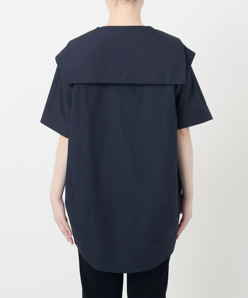 Bonum(ボナム)の「タイプライター セーラーカラーシャツ(シャツ/ブラウス・レディース・ネイビー・FREE)」の16枚目の写真