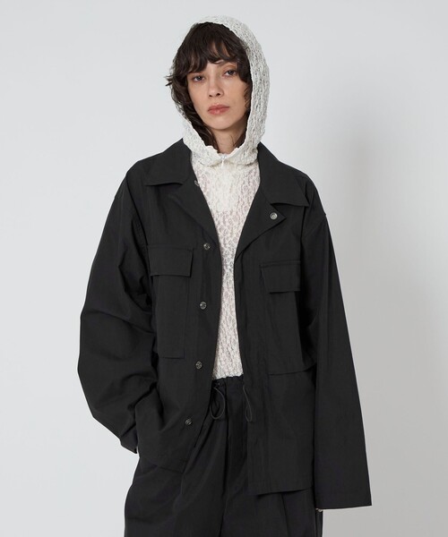 ブラウス シャツ 「ASTRAET」ミリタリーシャツ UNISEX レディース メンズ ASTRAET＞ミリタリーシャツ UNISEX（シャツ/ブラウス）｜ASTRAET